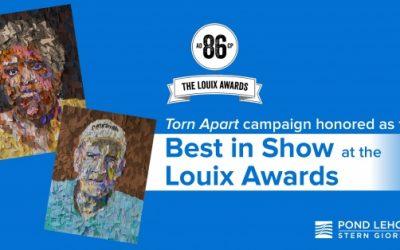 La premiada campaña «Torn Apart» se lleva el premio «Best in Show».