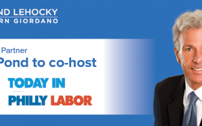 Pond Lehocky Partner Sam Pond to make second co-hosting appearance on Today in PhillyLabor