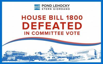 El proyecto de ley 1800 de la Cámara de Representantes, que amenaza a los trabajadores lesionados, es rechazado en la votación del Comité, pero la lucha no ha terminado.