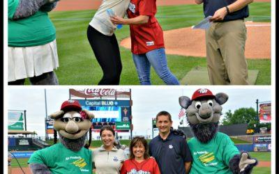 Congratulations to the Brown family for earning the IronPigs June Community Star Award