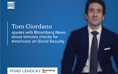 Tom Giordano habla con Bloomberg News sobre los cheques de estímulo para los estadounidenses con seguridad social