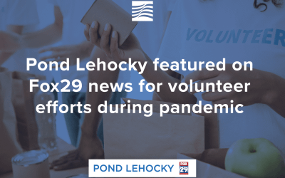 Pond Lehocky aparece en las noticias de Fox29 por sus esfuerzos de voluntariado durante la pandemia
