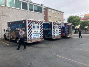 Pond Lehocky provided meals to emergency medical technicians for National EMS Week 
