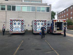 Pond Lehocky provided meals to emergency medical technicians for National EMS Week 