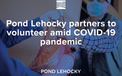 Pond Lehocky partners to volunteer amid COVID-19 pandemic