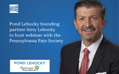 Jerry Lehocky, socio fundador de Pond Lehocky, organiza un seminario web con la Pennsylvania Pain Society