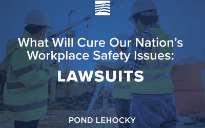 Lo que curará los problemas de seguridad laboral de nuestro país: Demandas judiciales