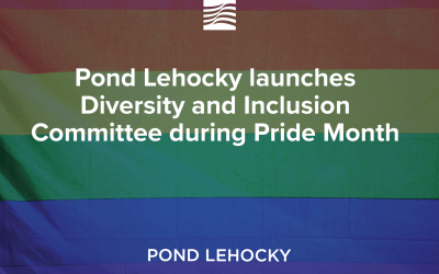 Pond Lehocky lanza el Comité de Diversidad e Inclusión durante el Mes del Orgullo