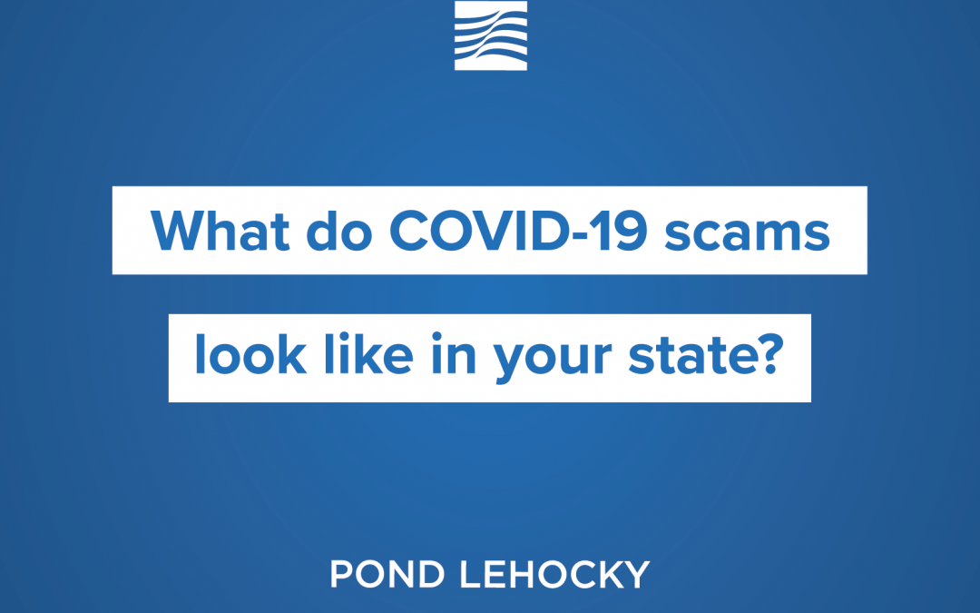 What do COVID-19 scams look like in your state?