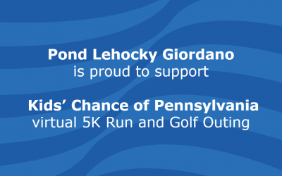 Pond Lehocky Giordano se enorgullece de apoyar la carrera virtual 5K y la salida de golf de Kids’ Chance of Pennsylvania