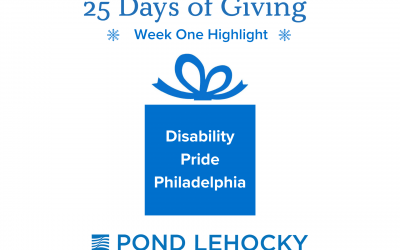 Pond Lehocky Giordano Gives Back in honor of International Day of Disabled Persons