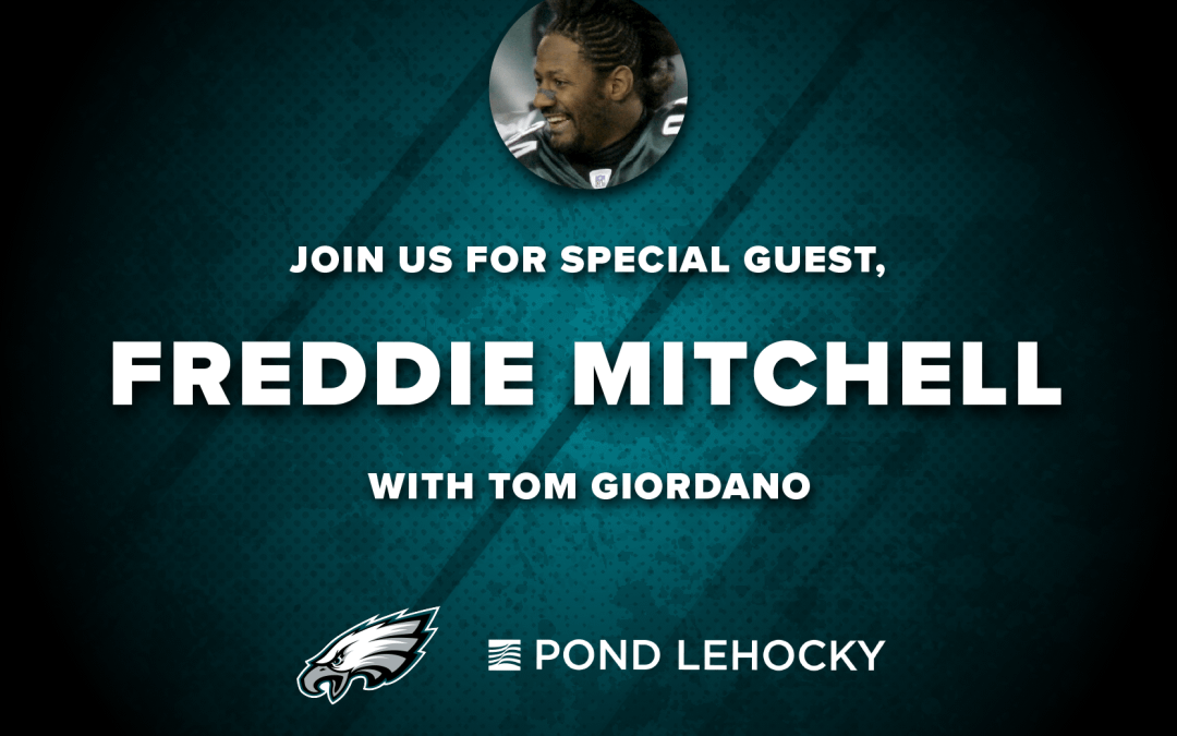 Former Eagles Wider Receiver, Freddie Mitchell joins Thomas J. Giordano during National Stress Awareness Month