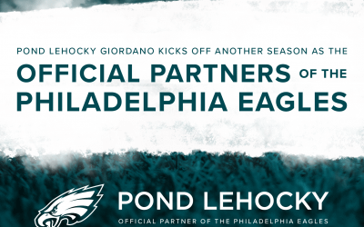 Pond Lehocky Giordano inicia otra temporada como socio oficial de los Philadelphia Eagles