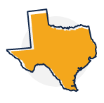 Icono estilizado de Texas