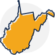 Icono estilizado de Virginia Occidental